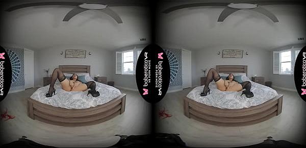  Solo Asian fuck doll, Sharon Lee is masturbating in VR